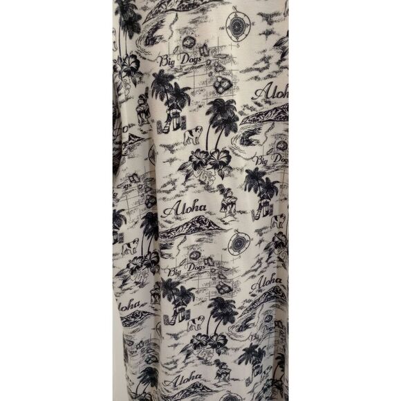 Big Dogs  VTG 90s, Hawaiian Polo size XL - Picture 4 of 5